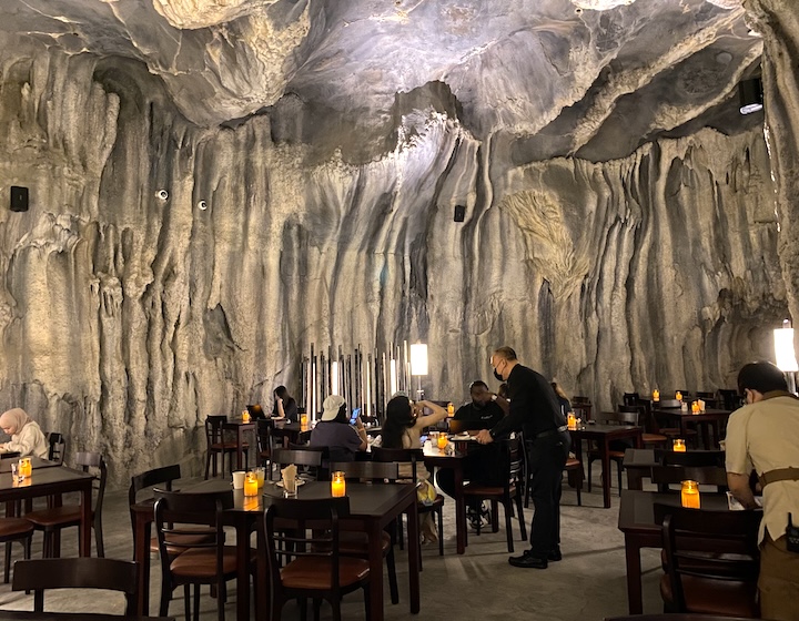 rainforest wild asia - the cavern restaurant