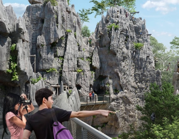 rainforest wild asia attractions - the karsts