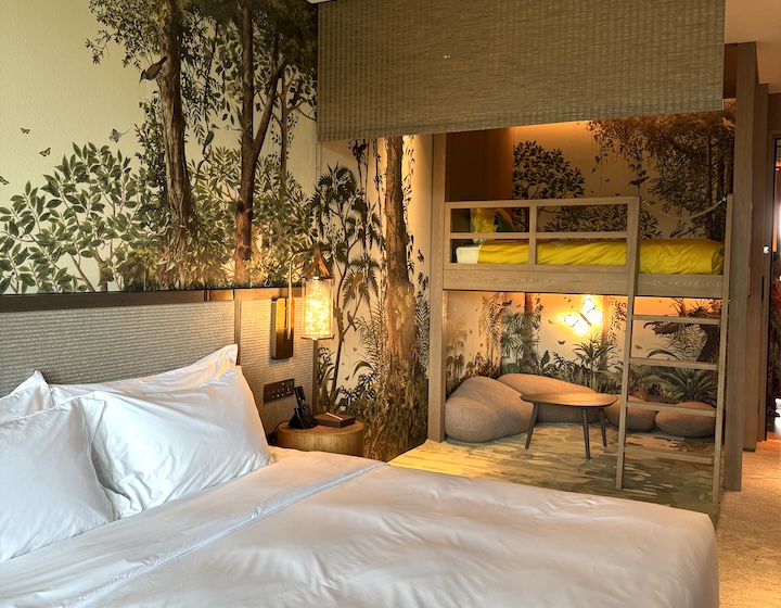 mandai rainforest resort - family room