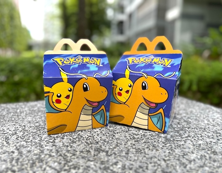mcdonald's singapore - pokemon happy meal boxes