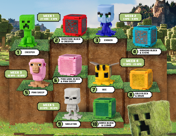whats new mama march - minecraft x mcdonalds