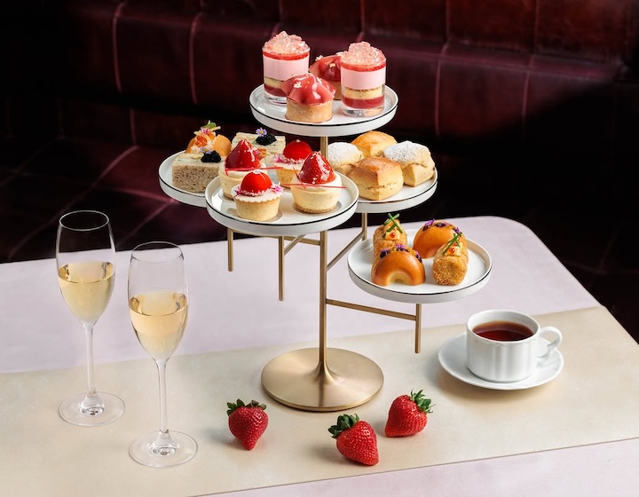 high tea singapore - the ritz carlton millenia singapore
