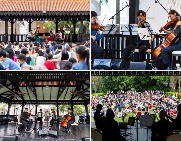 Free kids concerts and theatre shows in Singapore - Magic Hour at Raffles Hotel Singapore - Singapore Symphony Orchestra