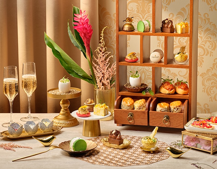 high tea singapore - intercontinental singapore