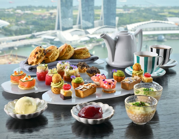 high tea singapore - skai -swissotel the stamford