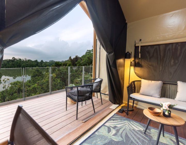 Glamping in Singapore - Colugo Camp Mandai Wildlife East