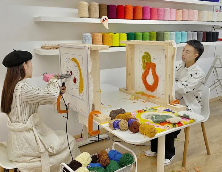 rug tufting singapore - tuft club