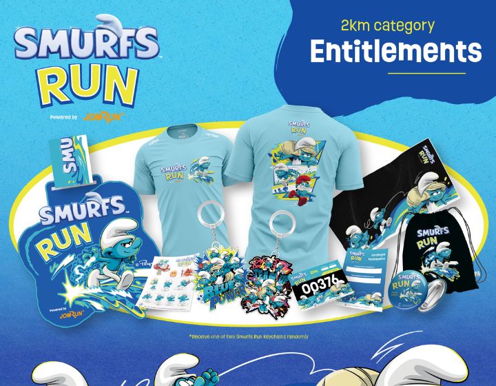 Singapore marathons & running events in Singapore - Smurfs Run