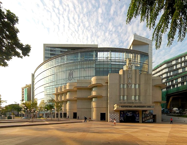 the cathay singapore - exterior building