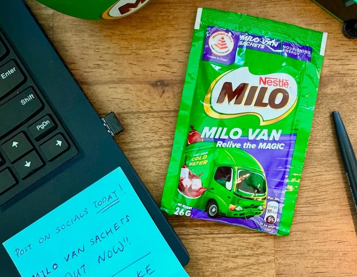 milo van sachet what's new april