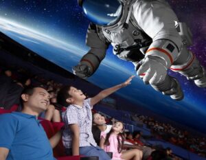 science centre singapore - space movie