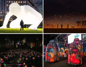 i light singapore 2025 photos - light installations - june school holiday activities