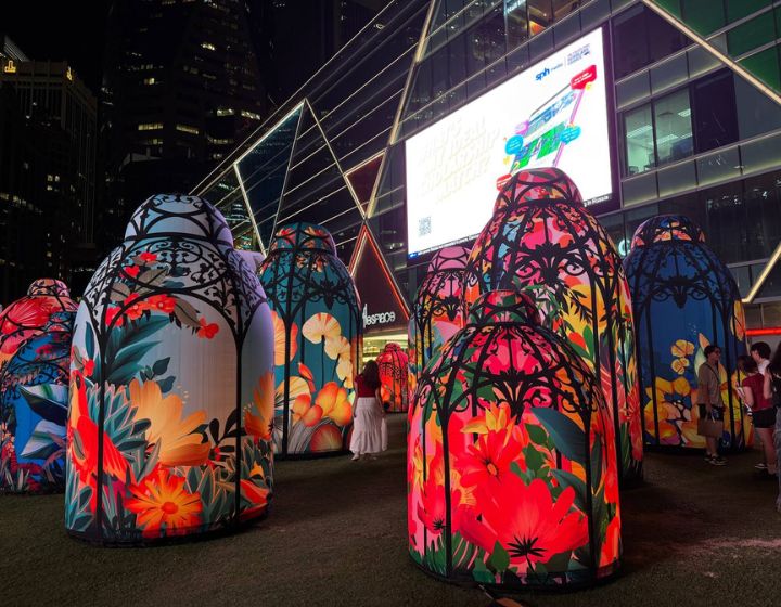 i light singapore 2025 - inflatable garden