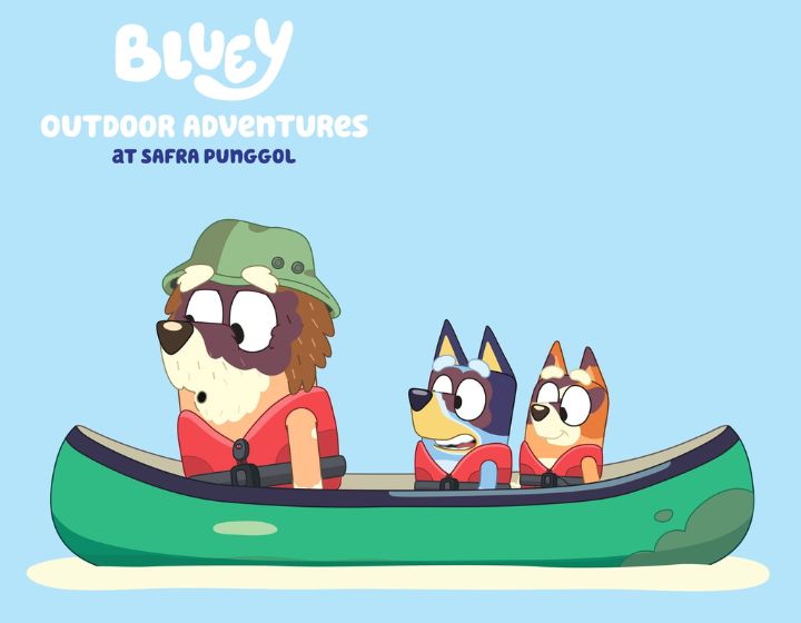 Things to do this weekend in Singapore with kids - kids events - Bluey Outdoor Adventures SAFRA Punggol