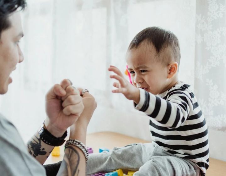 parents overcompensate for guilt - upset child