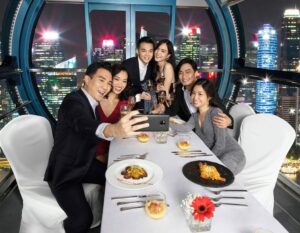 private dining singapore - singapore flyer