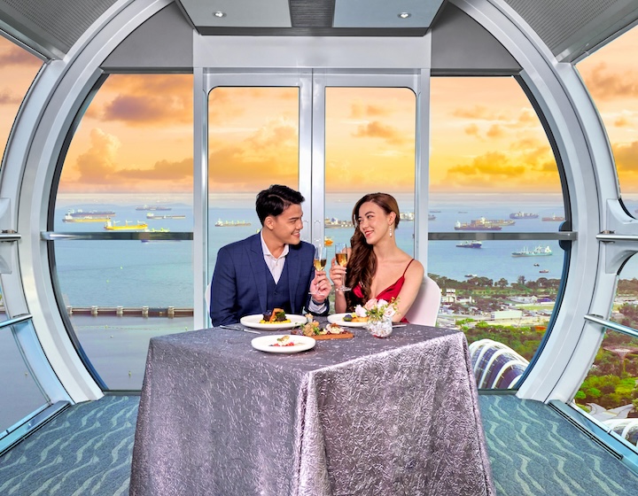 private dining singapore - singapore flyer