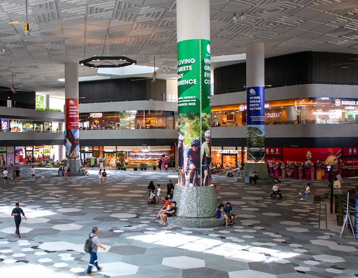 punggol coast mall singapore - community plaza