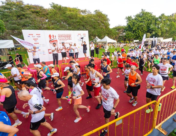 singapore marathons - running events in singapore - race against cancer