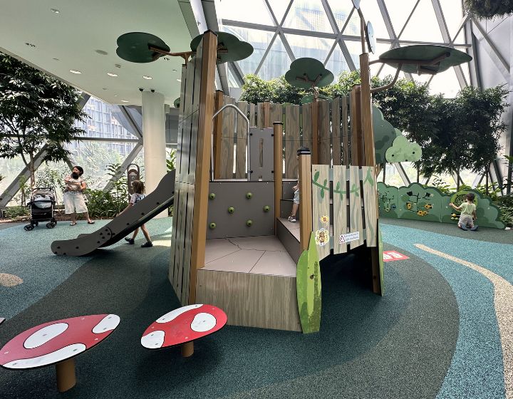 Best free indoor playgrounds in Singapore - jewel changi jungle playground