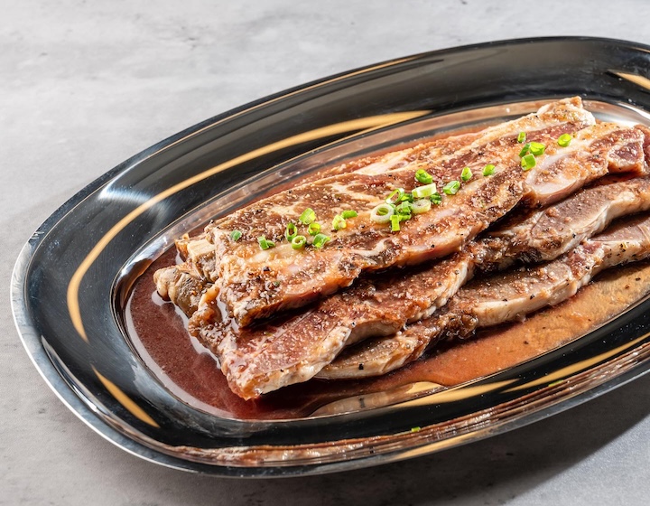 korean bbq meats from an in-house butcher at butcher's dining singapore