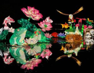mid autumn festival events in singapore - lights by the lake jurong lake gardens