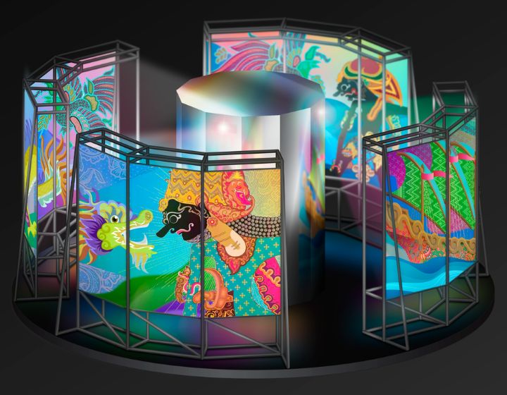 Singapore Night Festival art installation