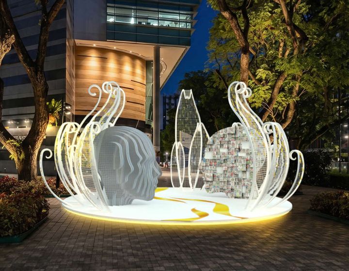Singapore Night Festival art installation