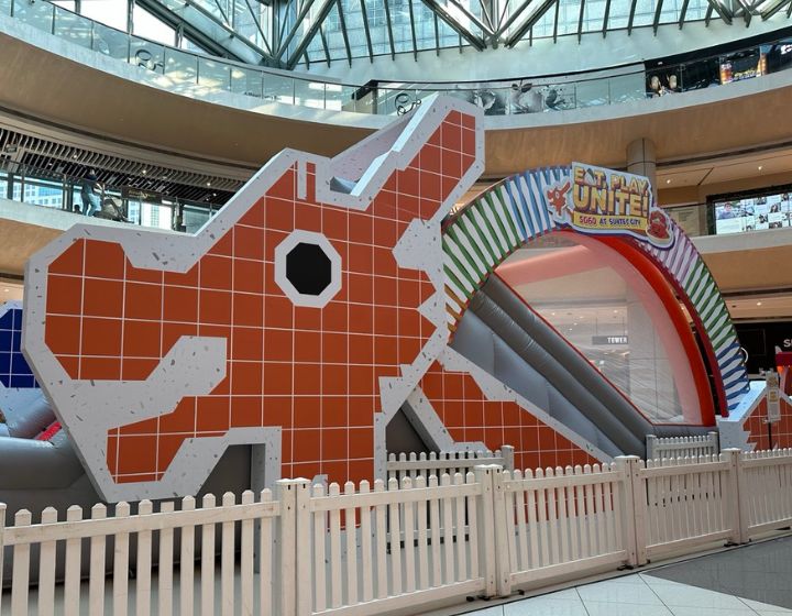 things to do this weekend in Singapore - free kids events singapore - suntec city sg60 dragon playground