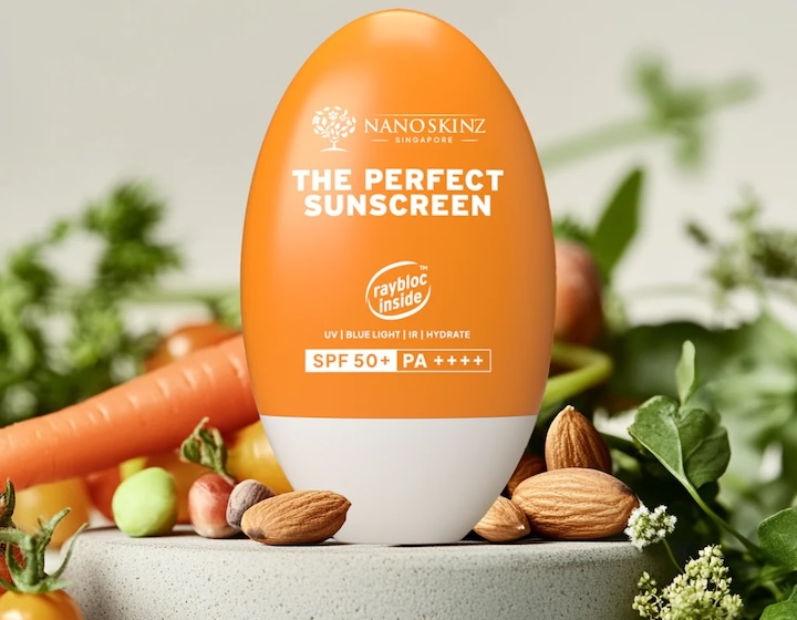 best sunscreen for face singapore - sunscreen singapore - best sunscreen - adult sunscreen - nano skinz singapore - the perfect sunscreen 