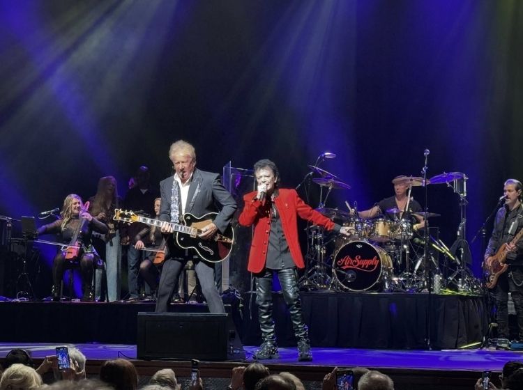 concerts in singapore - air supply - band performing on stage