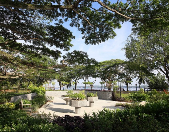 pasir ris park - therapeutic garden