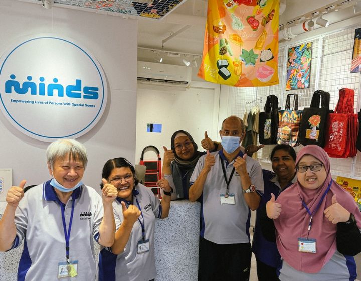 thrift shops in Singapore - MINDS shop