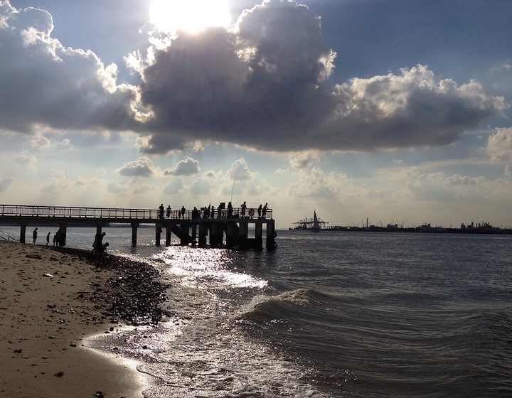 punggol point park - beach