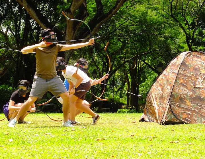 archery singapore – archery singapore price – indoor archery – archery range - battle archery tag
