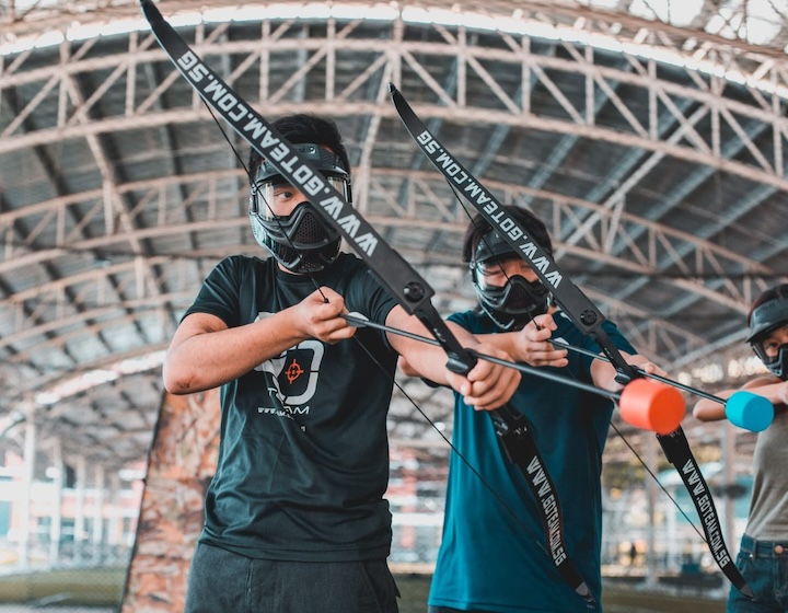 archery singapore – archery singapore price – indoor archery – archery range - go team go archery