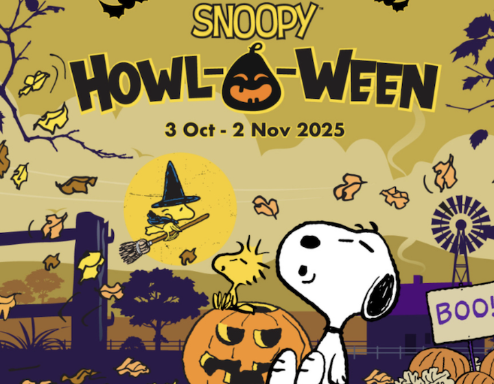 halloween events singapore - snoopy around the world - harbourfront centre