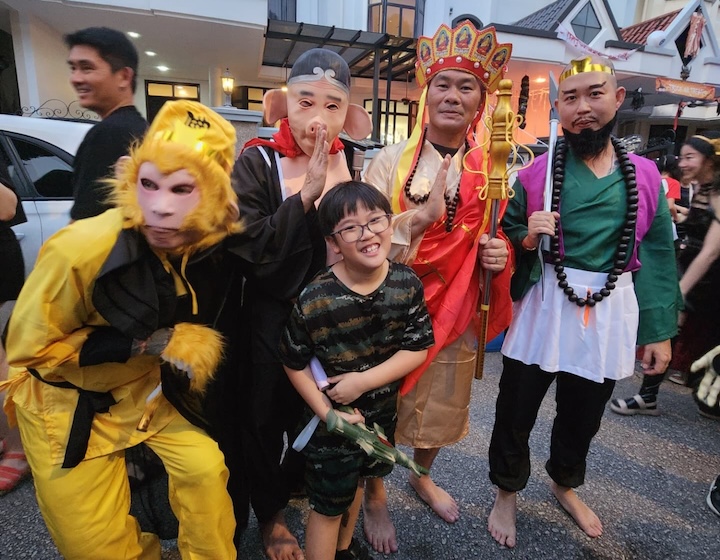halloween event in woodgrove, singapore
