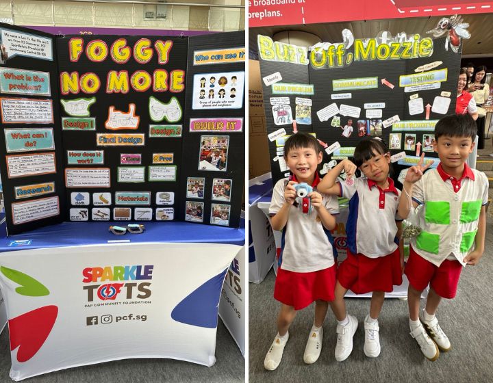 pcf sparkletots - stemie programme - kids' inventions
