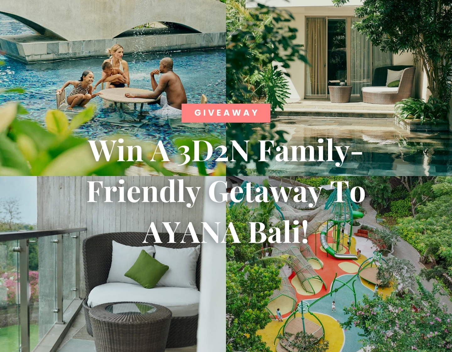 AYANA Bali Giveaway Hero