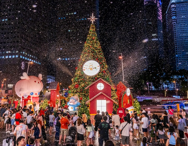 snow in singapore - suntec city