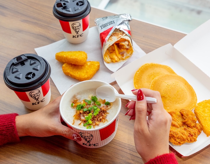 breakfast singapore - KFC