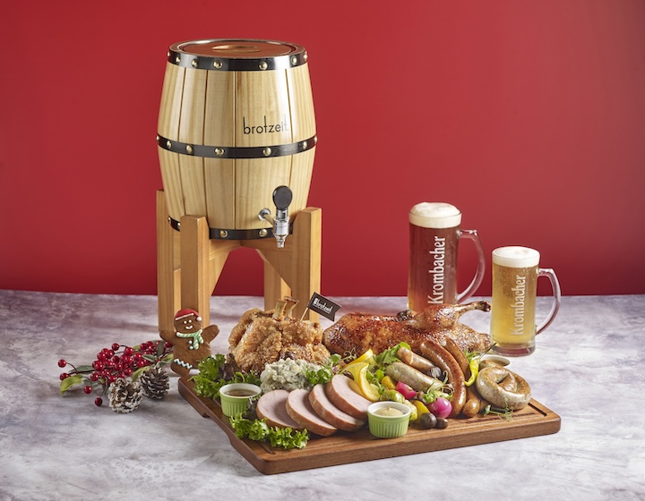 christmas dinner singapore - brotzeit