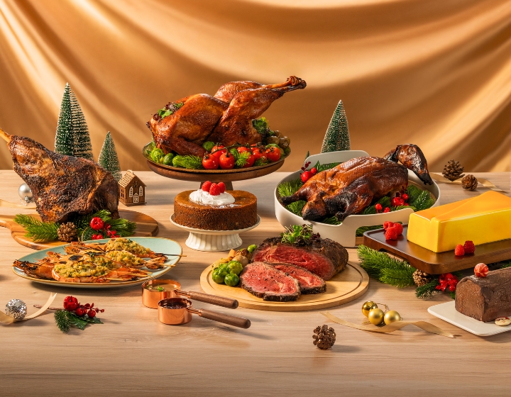 christmas dinner singapore - furama riverfront