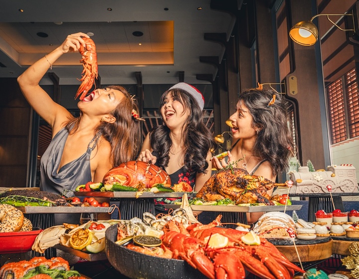 christmas dinner singapore - pullman singapore hill street