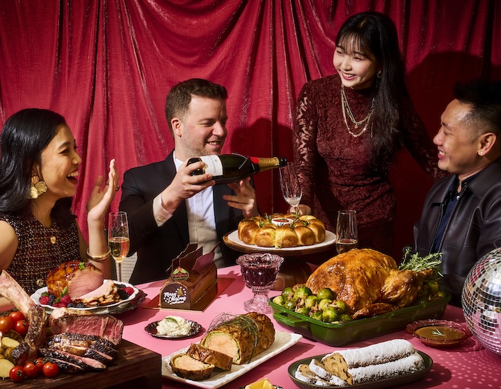 christmas takeaway singapore - grand hyatt singapore