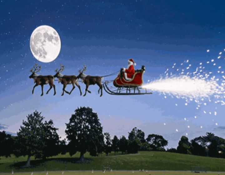 christmas wonderland at gbtb 2025 - flying santa