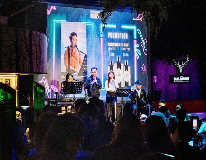 live band singapore - live music bar singapore - ameising live house