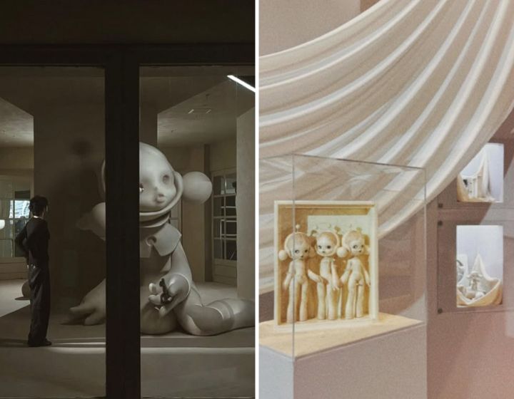 museum in singapore - skullpanda - sculptures