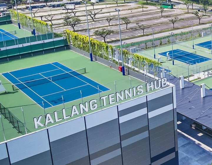 pickleball singapore - kallang tennis hub - singapore sports hub